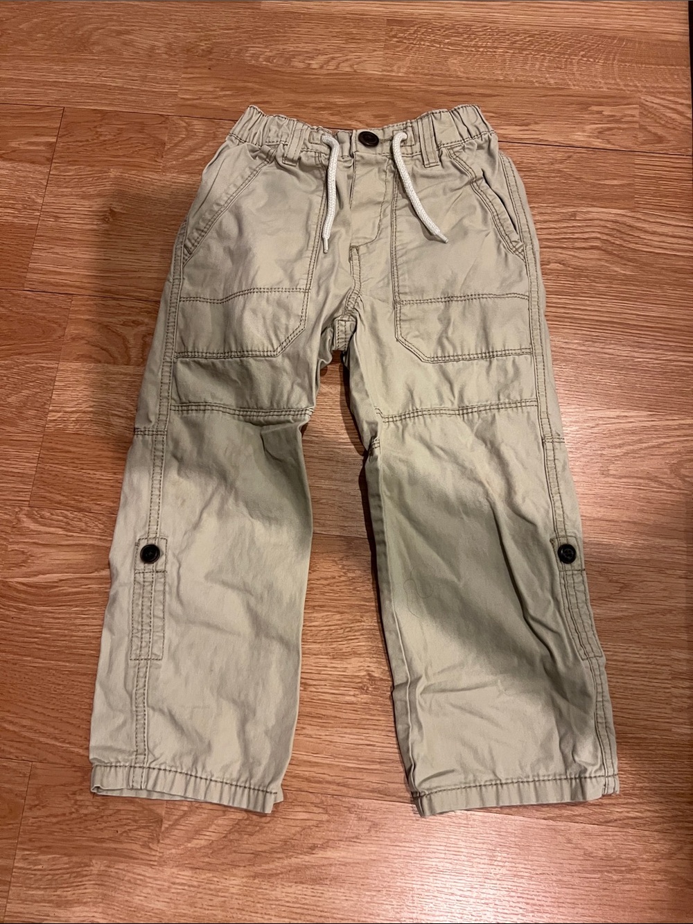 OshKosh B'gosh Tan Drawstring Cargo Pants